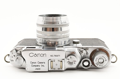 《 EXC+5 》Canon IIIA 3A 35mm Film Camera 50mm F1.8 Lens L39 From JAPAN - Picture 6 of 12