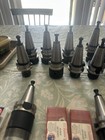 Bt30 Tool Holders All With Brother Pull Studs Two She’ll Mills And Inserts