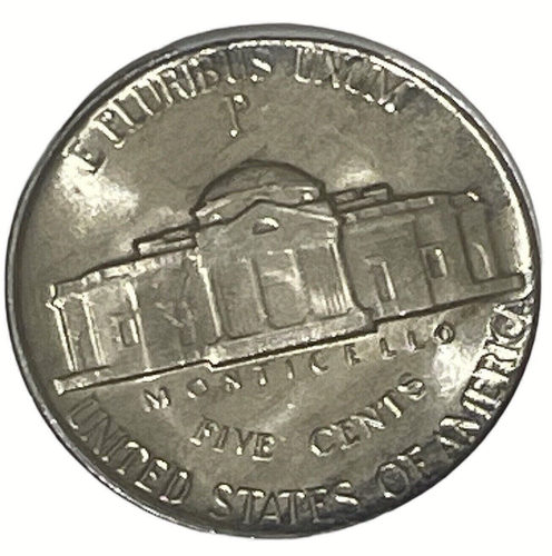 1945-P Silver Jefferson Nickel 5c Coin KM 192a Uncirculated ANACS MS65 - 5 STEPS - Picture 8 of 10