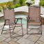 set of 2 folding camping chair outdoor lounge seating patio furniture garden