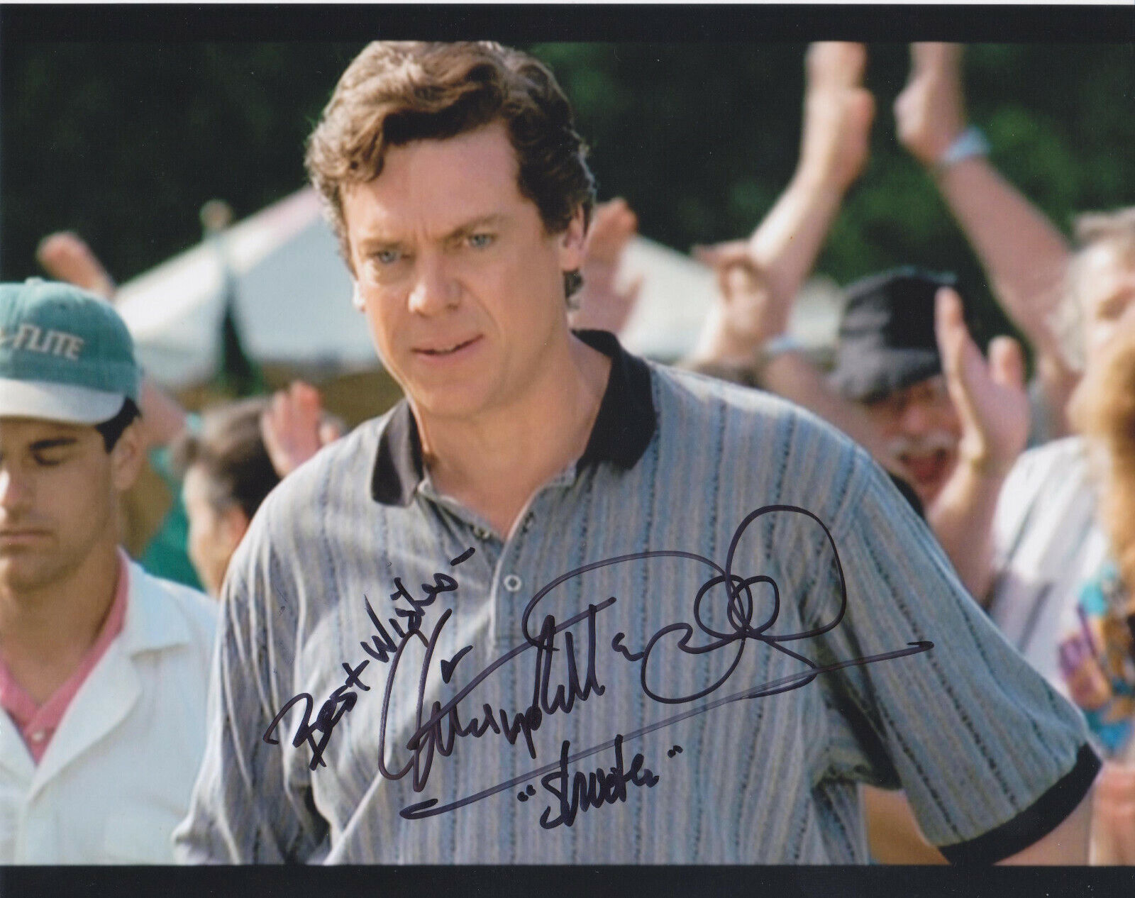 Christopher McDonald SIGNED 8x10 Happy Gilmore Shooter McGavin PROOF K9