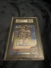 2022 Bowman - Paper Prospect Autographs Blue Border #PPA-DB Darren Baker /150...
