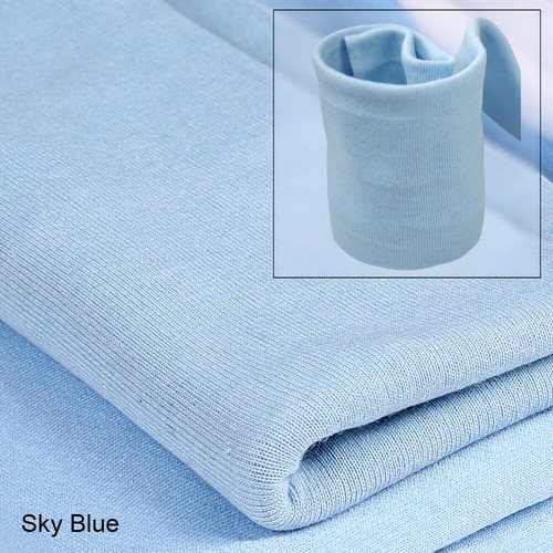 Waistbands & Cuffs Knitted Cotton Poly Stretch Knit Rib Strip Trim Edge Garments - Picture 14 of 61