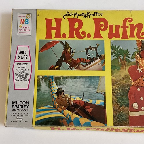 Vintage 1971 Sid & Marty Krofft's H.R PufnStuf Game by Milton Bradley Complete - Picture 8 of 24
