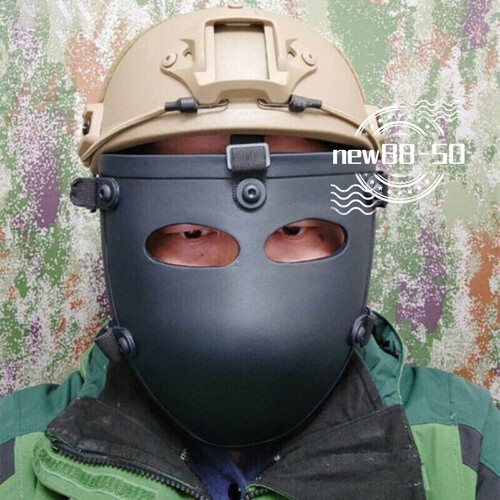 UHMW-PE Ballistic IIIA Bulletproof Helmet with Three-Level Bulletproof Mask Gift - Picture 4 of 24