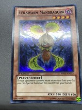 Yu-Gi-Oh! Evilswarm Mandragora Super Rare 1st Edition HA07-EN015 MP