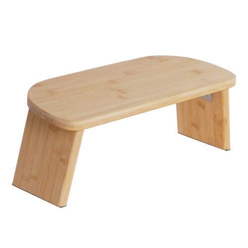 Foldable Bamboo Meditation Bench, Meditation Stool-Prayer Kneeler Chair for Yoga - Picture 7 of 20