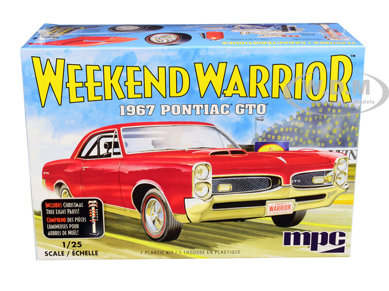 КОМПЛЕКТ ДЛЯ МОДЕЛИ SKILL 3 1967 ГОДА ВЫПУСКА PONTIAC GTO WEEKEND WARRIOR 3-В-1 1/25 MPC MPC918 M