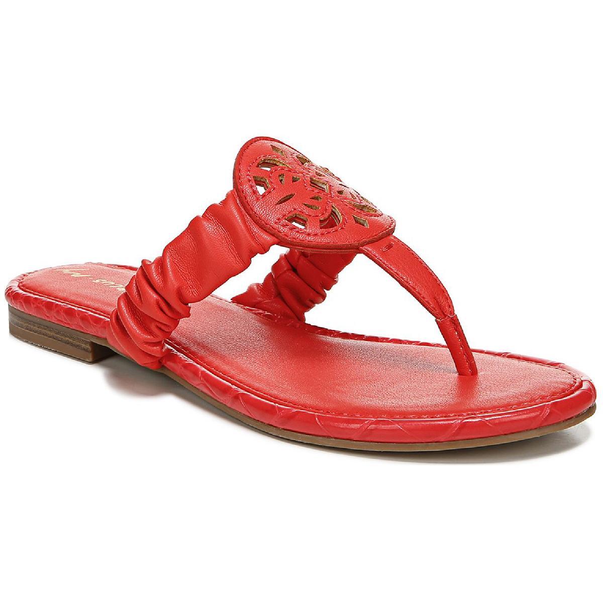 Женские босоножки Circus by Sam Edelman Camara оранжевого цвета с Т-образным ремешком 6.5 Medium (B,M) 7346
