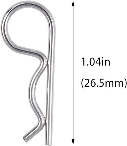 100 Universal Replacement RC Body Clips - Secure Fit for All 1/10 Scale Models - Picture 6 of 6
