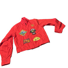 Vtg 60s Boy Scouts of American Official Jacket w 5 Patches Size Sm 34-36