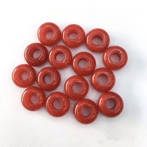 10Pcs 14m Gemstone Universal Large Hole Rondelle Bead for Bracelet DIY Jewelry - Picture 30 of 62