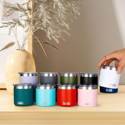 10Oz Insulated Tumblers with Lid and Straw,Stainless Steel Tumbler Travel Coffee - Picture 6 of 6