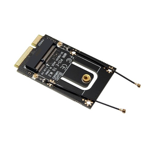 NGFF Key A+E to Mini Pcie Pci Express Wifi Wireless Card - Picture 4 of 10