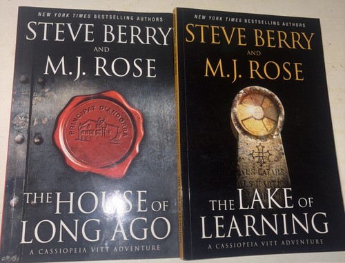 2 Cassiopeia Vitt Adventures -House of Long Ago & Lake of Learning; Steve Berry - Picture 1 of 4