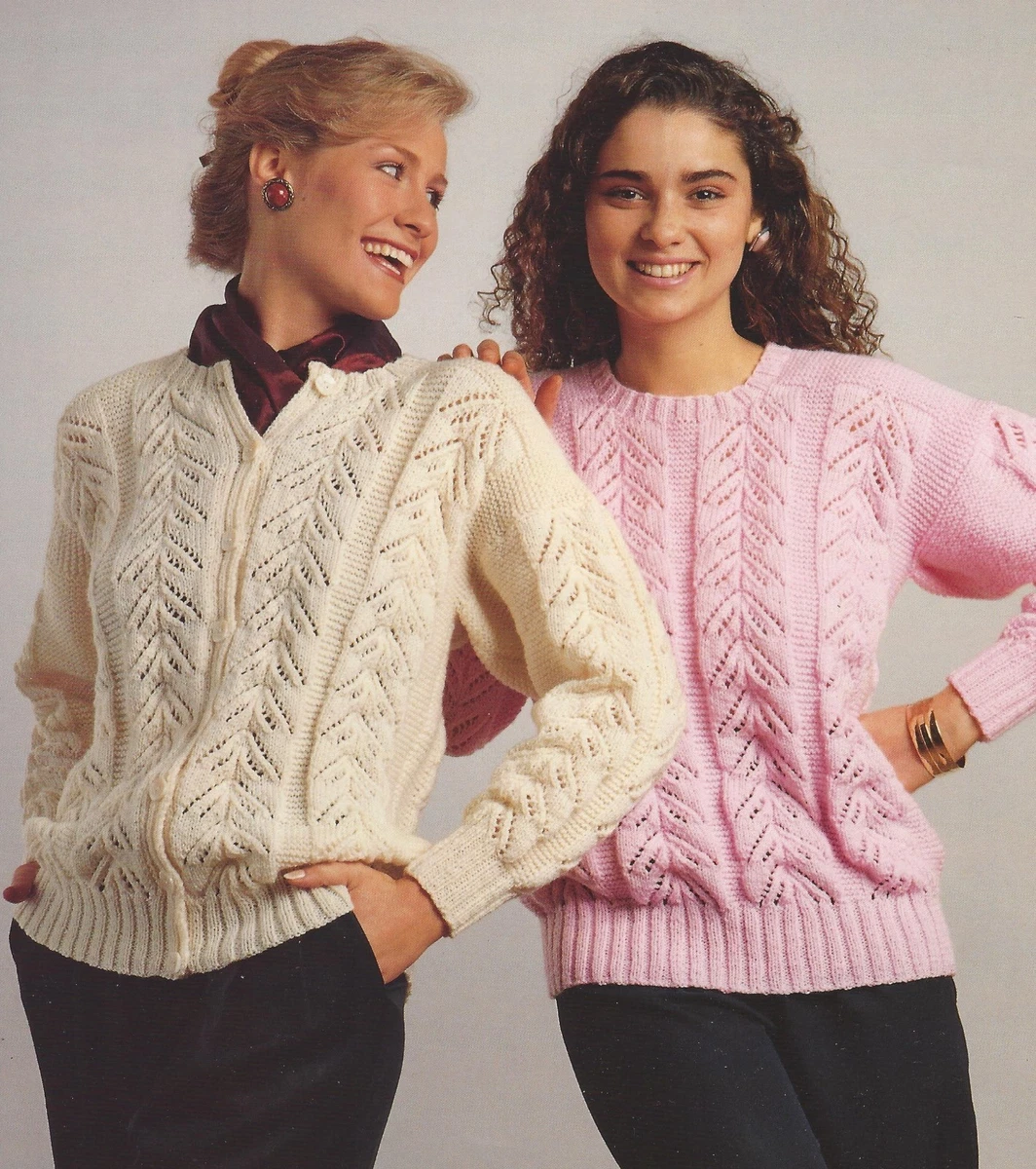 Ladies knitting sweater design top