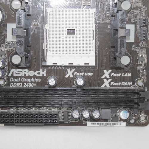 ASRock A55M-VS Computer Motherboard Sockete FM1 with I/O Shield - Picture 2 of 7