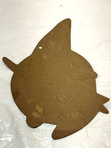 Vtg 1950's-60's BEISTLE Halloween Witch Moon Embossed - Picture 6 of 6