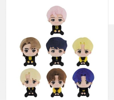 ＜BTS＞TinyTAN ぬいぐるみセット TinyTAN くっつきミニぬいぐるみ～DNA～ “Jimin&V&Jung Kook