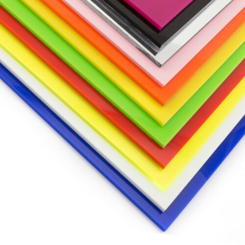 Acryl Perspex Kunststofffolie auf Größe zugeschnitten 3 mm A6 A5 A4 A3 Perspexschutz Bildschirm - Bild 3 von 38