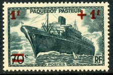 STAMP / TIMBRE FRANCE NEUF N° 502 ** le paquebot le pasteur