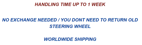 NEW LEATHER Steering Wheel for Volvo FM FH FMX 4-series OEM Red Stitching - Picture 8 of 17
