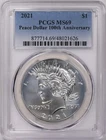 2021 Peace Silver Dollar 100th Anniversary PCGS MS69