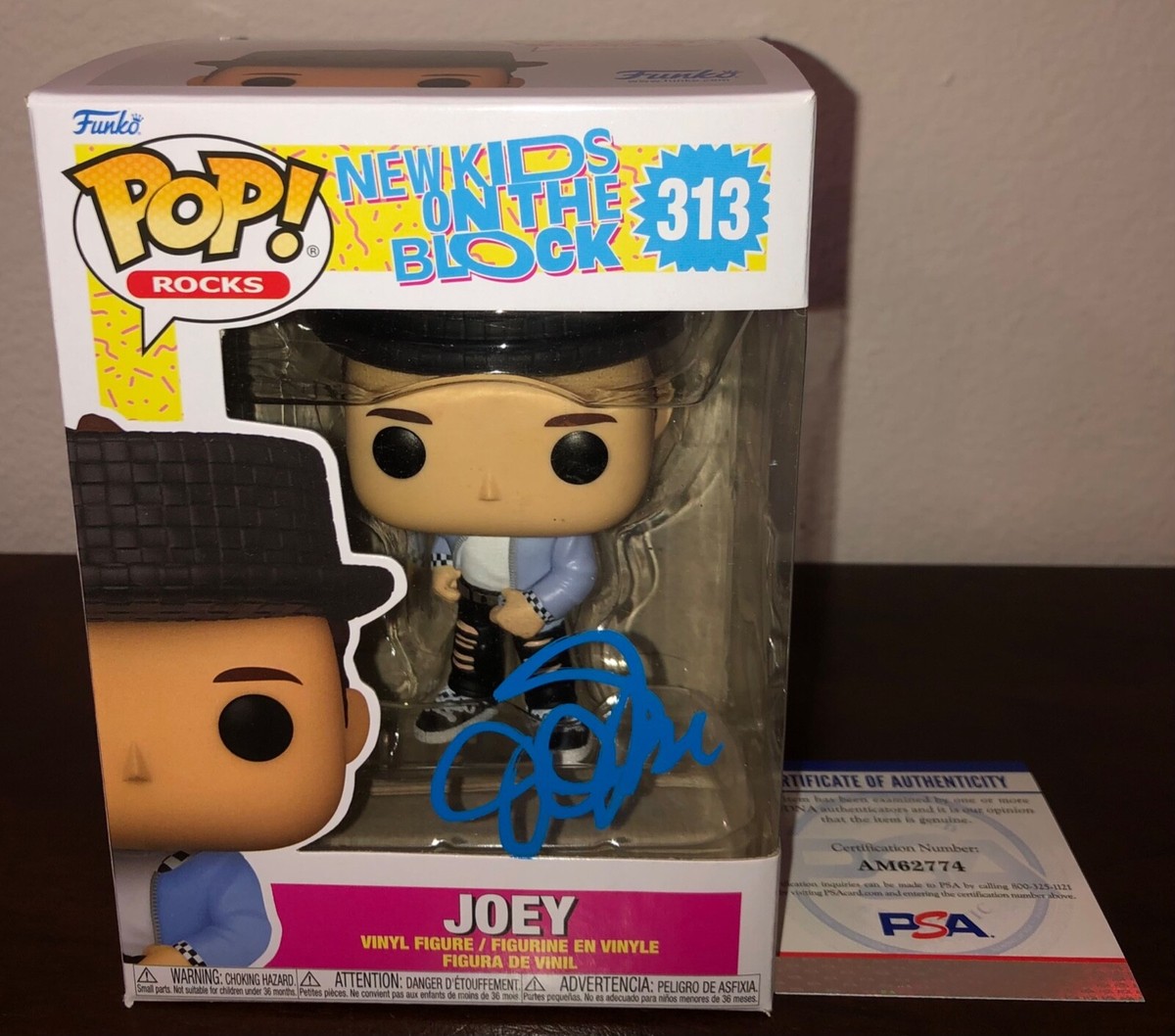 Joey McIntyre New Kids On The Block #313 Signed Autographed Funko