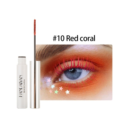 Christmas Special Colorful Volumizing Mascara - Lengthening Waterproof Curl Lift - Picture 20 of 22