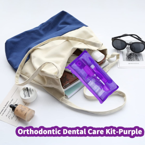 Kit de cepillo de dientes para el cuidado dental ortodoncia hilo dental herramientas de limpieza oral - Imagen 7 de 32