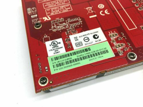 AMD ATI FirePro V5900 2GB GDDR5 PCI Express x16 2.1 Desktop Video Card DVI - Picture 6 of 6