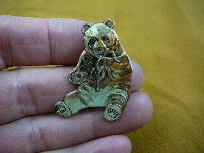 (B-BEAR-102) Panda BEAR pin pendant Love pandas cute bears Jewelry melanoleuca