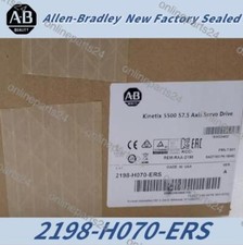2198-H070-ERS New Allen Bradley 2198-H070-ERS Ser A Kinetix 5500 Servo Drive US