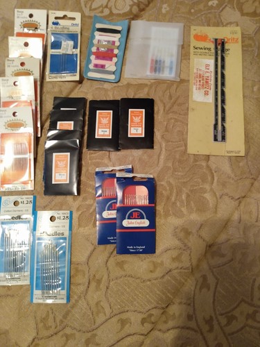 LARGE ASSORTMENT SEWING SUPPLIES NEEDLES ETC - Picture 15 of 15