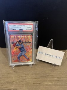 2024 Topps Chrome Update Wyatt Langford Sizzle #SIZ-7 RC PSA 10 GEM Case Hit🔥🔥