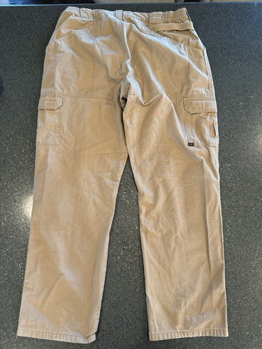 5.11 Tactical Cargo Khaki Pants 42/34 - Picture 4 of 4