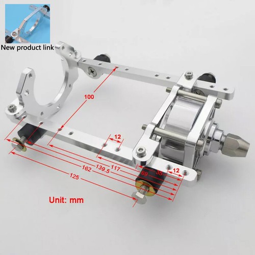 RC Boat Engine Mount Bracket W/Clutch for Zenoah Gas Engine 29cc 30cc - Picture 7 of 19