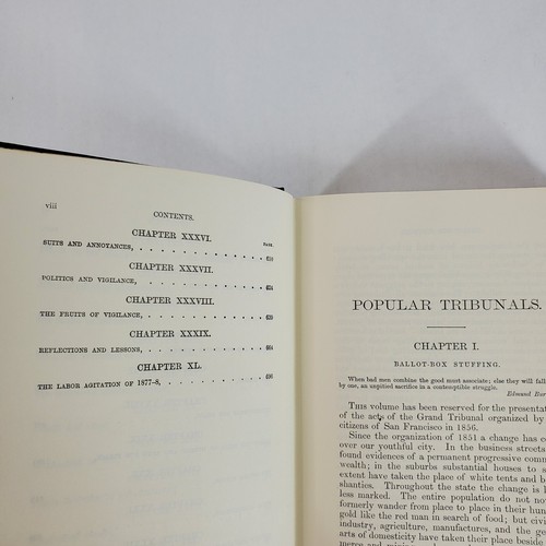 Bancroft's Works Vol 37 Popular Tribunals II. History 1967 Arno Press McGraw - Imagen 9 de 15