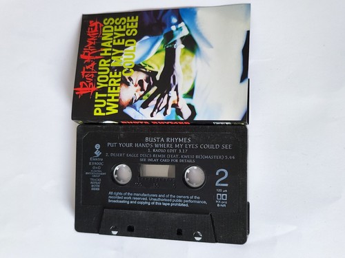 Busta Rhymes - Put Your Hands Where My Eyes Could See - Used Cassette - E3900C - Picture 4 of 4