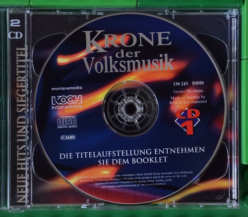 Diverse Interpreten - Krone der Volksmusik - Koch International - 2 CD - Bild 3 von 4