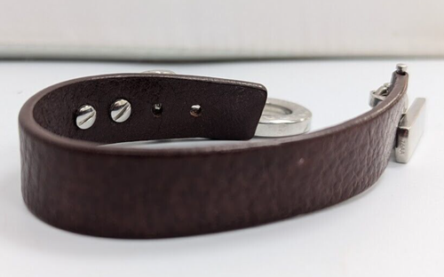 D&G Dolce & Gabbana Leather Cuff Bracelet - Picture 4 of 7