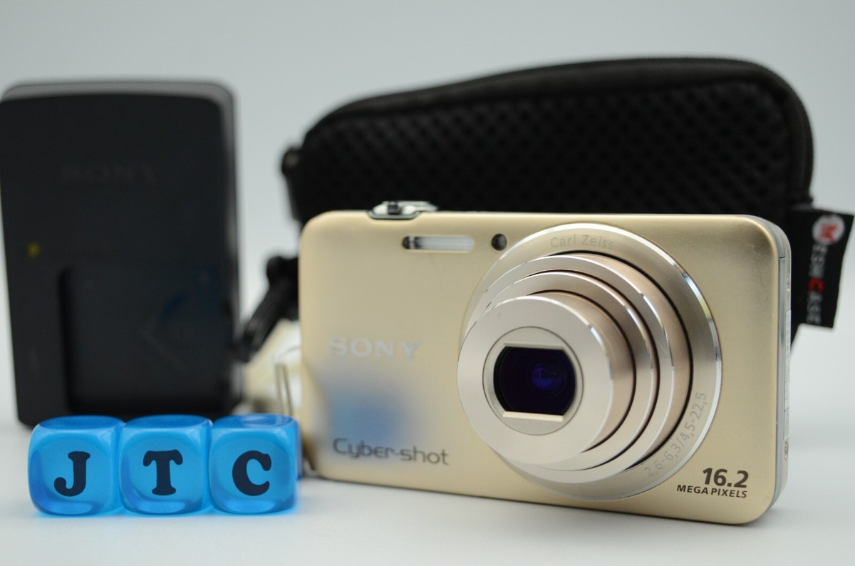 Excellent +5] SONY Cyber Shot DSC-WX30 Gold Digital Camera