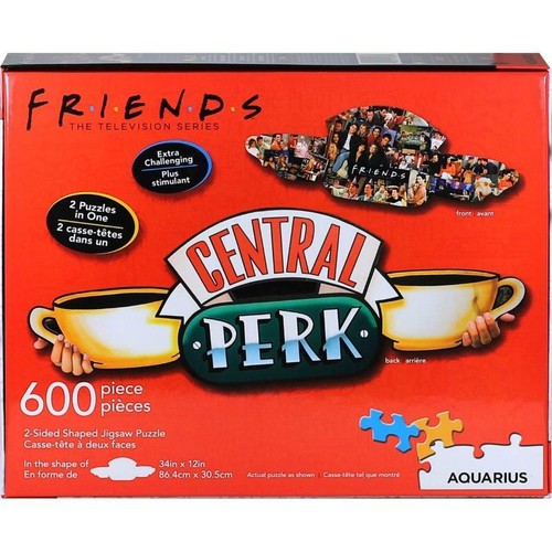 FRIENDS Central Perk and Collage 2 Sided Jigsaw Puzzle 600pcs AQUARIUS ENT - Imagen 5 de 5