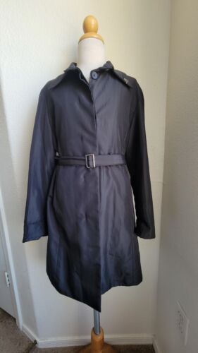 Huckleberry Kooki Elegant Lightweight Girls Child's Black Coat Kids size 8-9 - Picture 2 of 12