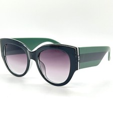 Cat Eye Sunglasses Women Fashion Shades Designer Style Black Green Retro Luxury