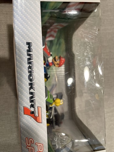 Nintendo Wii Mario Kart 7 Pull & Speed Mario & Koopa Troopa 2 Pack Race Car - Picture 7 of 8
