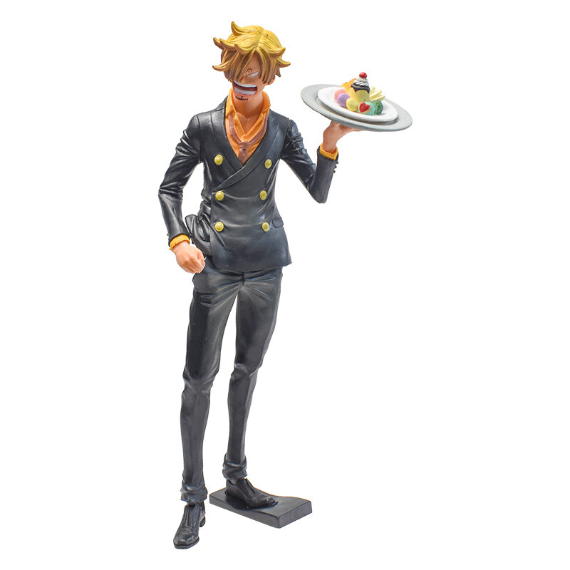 New Anime One Piece Figure Vinsmoke Sanji Black Leg Figurine Toys PVC  Action Model Blood Sanji Collection Doll Toy Birthday Gift