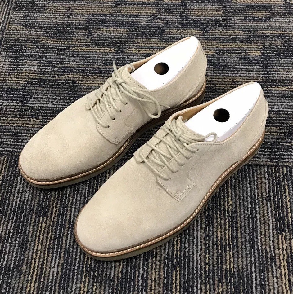 Nuevo En Caja Sperry para hombre oro Cup Crepe Suela Gamuza Oxford Talla 8M Color Beige Nuevo En Caja Sperry para hombre oro Cup Crepe Suela Gamuza Oxford Talla 8M Color Beige