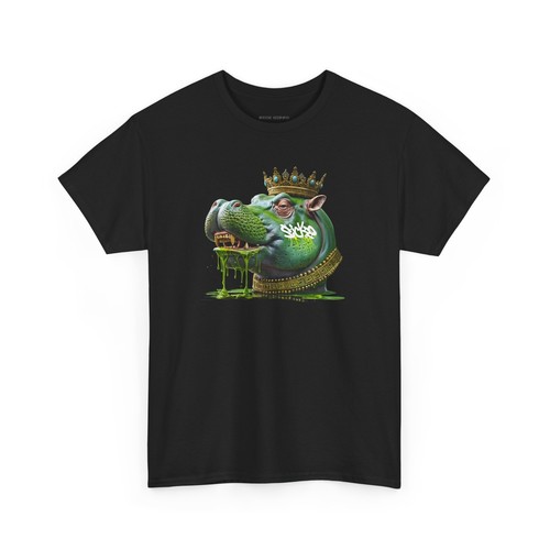 SICKHIPPO king Logo Tee, Urban Streetwear Unisex Cotton T-shirt, graffiti - Picture 14 of 21