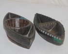 Antique Wooden Kharal Opium Water Bowl Original Old Hand Carved